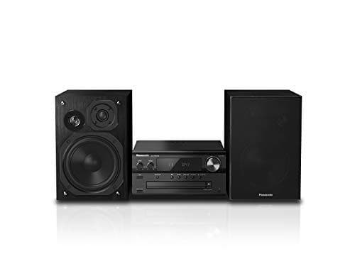 Panasonic SC-PMX94EG-K Micro HiFi-system (120 W RMS, Digital DAB+, CD, FM, Bluetooth, USB, AUX) Black & Amazon Basics Toslink optisk digital ljudkabel