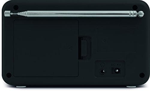 Panasonic SC-PM254EG-K Micro med HiFi-system, sort & TechniSat Viola 2 bærbar DAB-radio (DAB+, FM, højttalere, hovedtelefonstik, to-linjers display) h