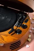 Miniatyrbild 6 av 10: Classic Phono TT-34 - Skivspelare med 2 inbyggda högtalare - Brun