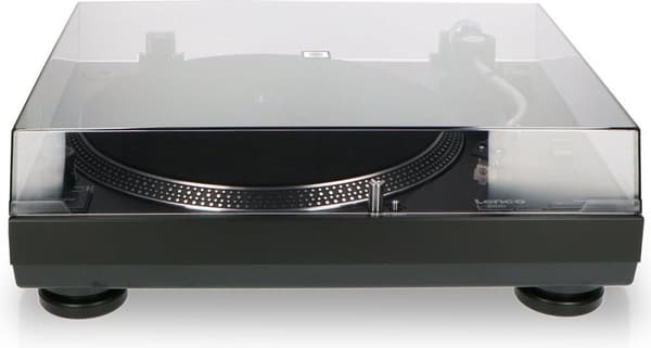 Lenco L-3808 Musta - Levysoitin USB:llä - Stereo - Pölysuoja - Musta