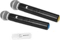 Pikkukuva 1 / 3: Omnitronic UWM-2HH USB Langaton mikrofonisarja Langaton kytkin