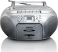 Miniatyrbillede 3 af 10: Lenco SCD-420SI - Bærbar radio CD-afspiller med MP3-mulighed og høretelefoner - Sølv