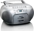 Miniatyrbillede 2 af 10: Lenco SCD-420SI - Bærbar radio CD-afspiller med MP3-mulighed og høretelefoner - Sølv