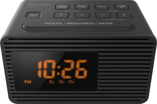 Panasonic RC-800EG-K Klockradio FM Svart