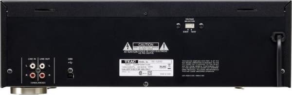 TEAC W-1200 Dubbelkassettdäck Blk