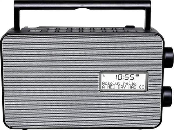 Panasonic RF-D30BTEG-K Køkkenradio DAB+, FM DAB+, FM, Bluetooth, AUX Alarm funktion, Sprøjtsikker Sort
