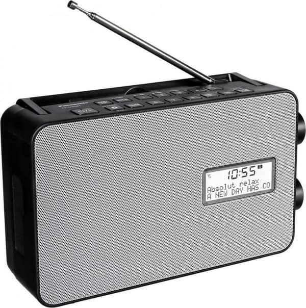 Panasonic RF-D30BTEG-K Køkkenradio DAB+, FM DAB+, FM, Bluetooth, AUX Alarm funktion, Sprøjtsikker Sort