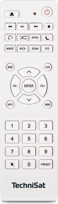 Miniatyrbillede 5 af 9: Technisat Digitradio 370 CD IR, DAB+, FM, internetradio og CD - hvid