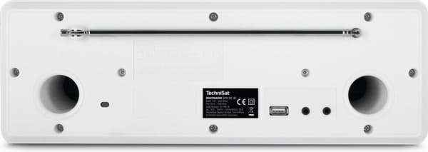 Technisat Digitradio 370 CD IR, DAB+, FM, internetradio og CD - hvid