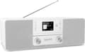 Miniatyrbillede 2 af 9: Technisat Digitradio 370 CD IR, DAB+, FM, internetradio og CD - hvid