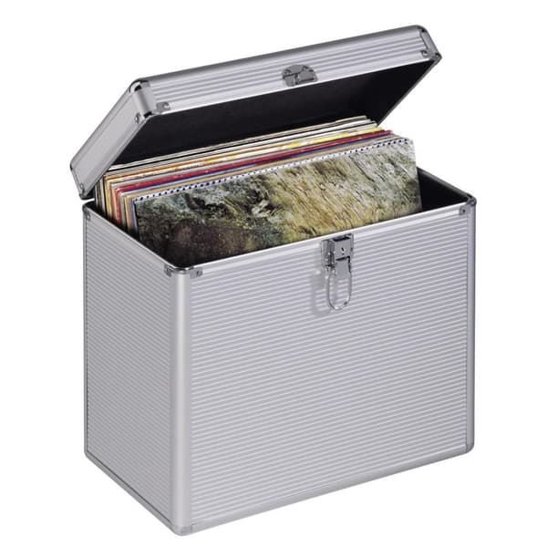 Hama LP fodral 50, aluminiumlook, silver