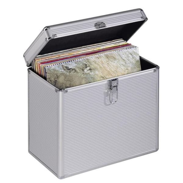 Hama LP fodral 50, aluminiumlook, silver