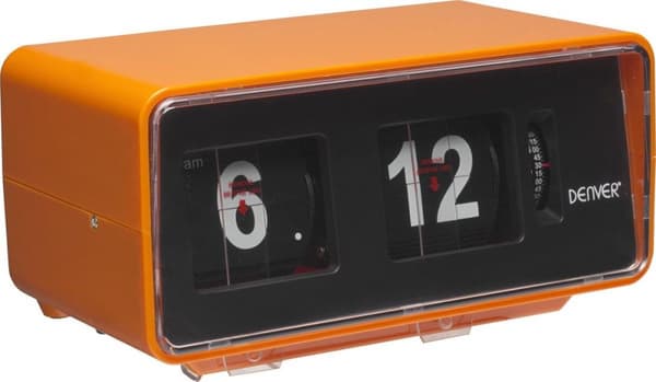 Denver CR-425 - Retro Clock Radio - Orange