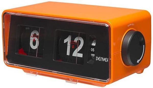 Denver CR-425 - Retro Clock Radio - Orange
