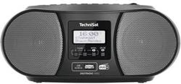Technisat Digitradio 1990 sort - DAB+ - FM - CD - Bluetooth