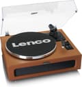 Miniatyrbillede 4 af 10: Lenco LS-430BN - Pladeafspiller med 4 indbyggede højtalere - Brun