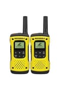 Miniatyrbillede 10 af 11: MOTOROLA RADIOTELEFON T92 H2O walkie-talkie 16 kanaler Sort, gul