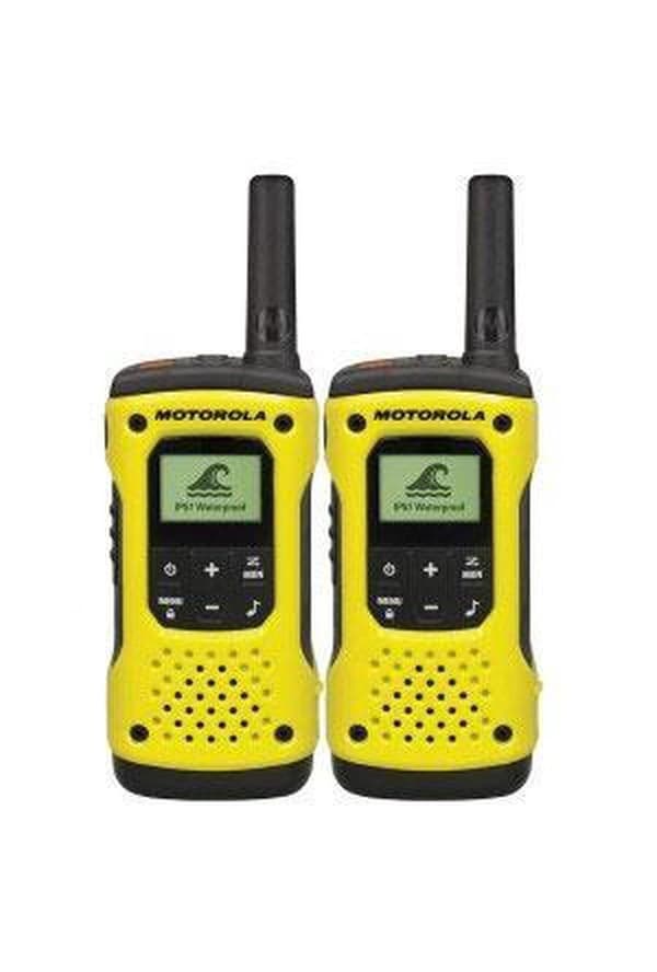MOTOROLA RADIOTELEFON T92 H2O walkie-talkie 16 kanaler Sort, gul