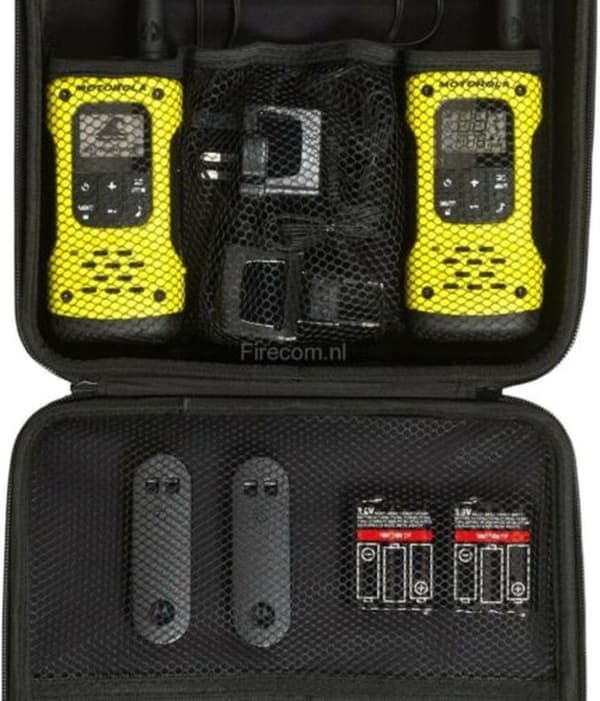 MOTOROLA RADIOTELEFON T92 H2O walkie-talkie 16 kanaler Sort, gul