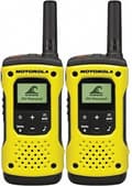 Miniatyrbillede 1 af 11: MOTOROLA RADIOTELEFON T92 H2O walkie-talkie 16 kanaler Sort, gul