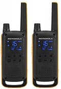 Pikkukuva 1 / 10: Motorola Talkabout T82 Extreme Twin Pack kaksisuuntainen radio 16 kanavaa musta, oranssi