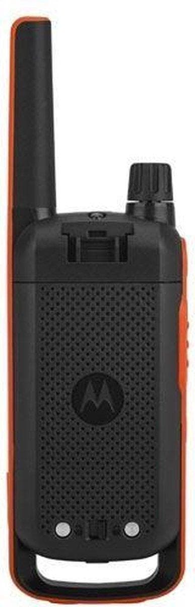 Motorola T82 Twin Pack to-vejs radio 16 kanaler Sort, Orange