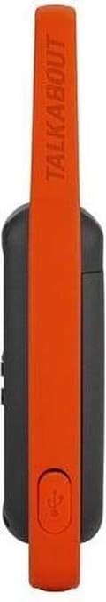 Miniatyrbillede 4 af 9: Motorola T82 Twin Pack to-vejs radio 16 kanaler Sort, Orange