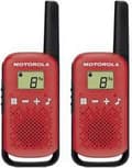 Miniatyrbillede 4 af 5: Motorola TALKABOUT T42 to-vejs radio 16 kanaler Sort, Rød