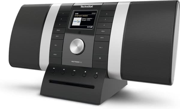 TechniSat MultyRadio 4.0 Personlig CD-afspiller Sort, Grå