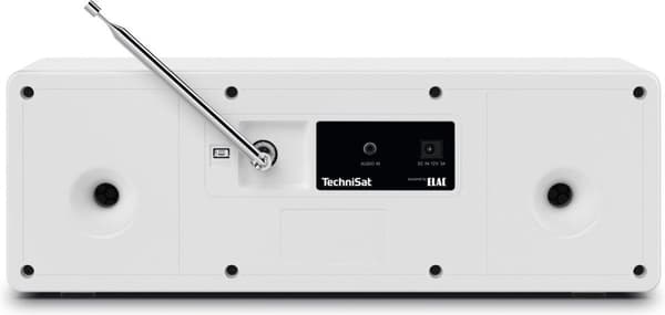 TechniSat DIGITRADIO 4C Bordradio DAB+, FM, DAB Bluetooth Hvid