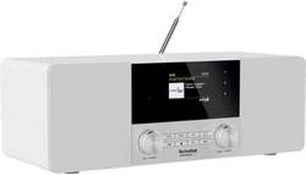 TechniSat DIGITRADIO 4C Bordradio DAB+, FM, DAB Bluetooth Hvid