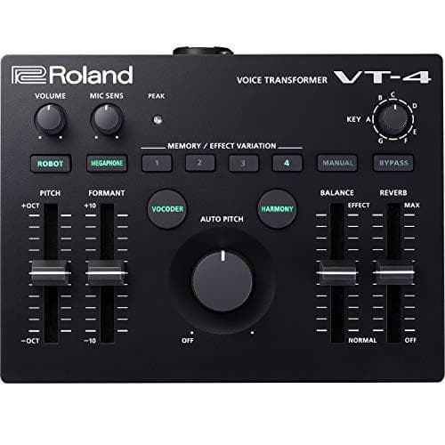 Roland VT-4 - USB Type-B - XLR - DC/akku - 0,5A - 174mm - 133mm (420691A99)