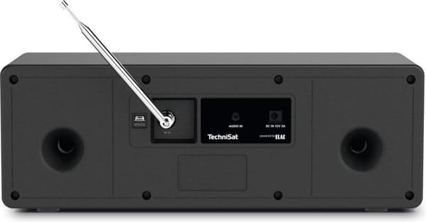 TechniSat DIGITRADIO 4 C Bordradio DAB+, FM, DAB Bluetooth Sort, Sølv