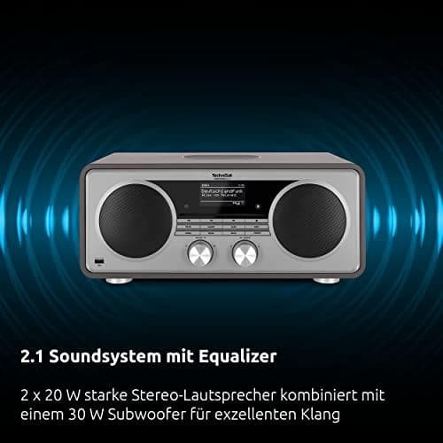 TechniSat DIGITRADIO 602 Internet Analog & Digital Antracit - Silver (0000/3987)