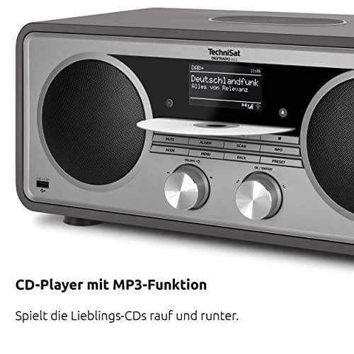 TechniSat DIGITRADIO 602 Internet Analog & Digital Antracit - Silver (0000/3987)