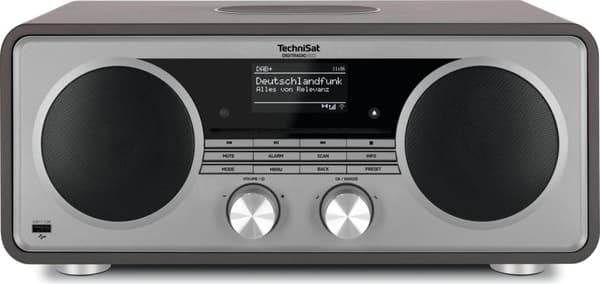 TechniSat DIGITRADIO 602 Internet Analog & Digital Antracit - Sølv (0000/3987)