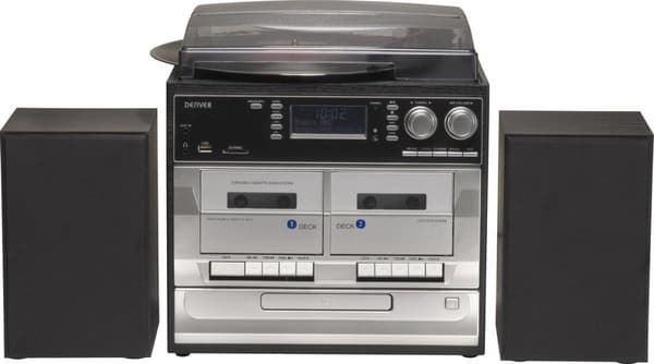 Denver-levysoitin DAB+-radiolla - CD-soitin - FM-radio - MRD-166