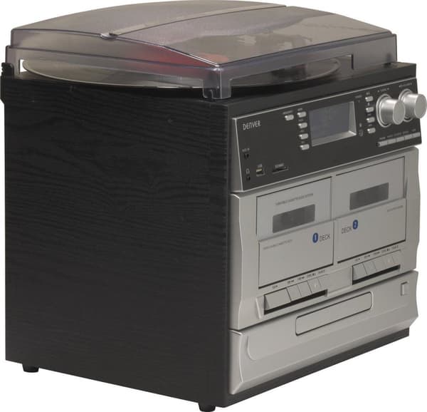 Denver-levysoitin DAB+-radiolla - CD-soitin - FM-radio - MRD-166