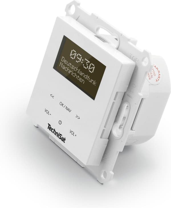 Technisat Digitradio UP 55 - indbygget radio - bluetooth - hvid
