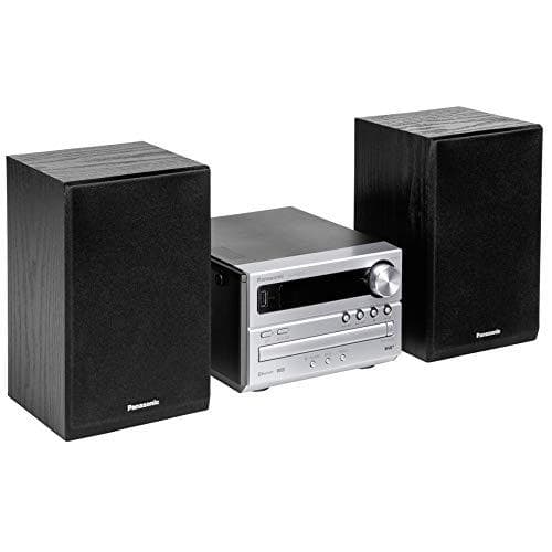 Panasonic SC-PM254 - Mikrosystem - 2 x 10 Watt - Silver (SC-PM254EG-S)