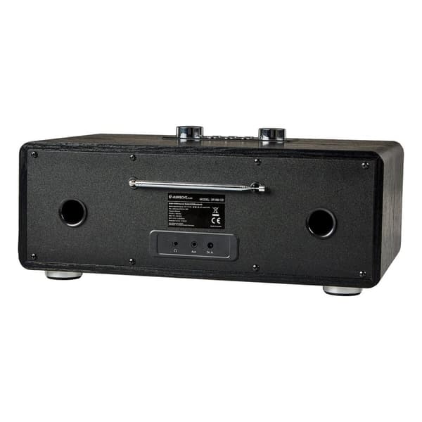 Albrecht DR 690 CD, DAB+/FM/Internet/CD, musta