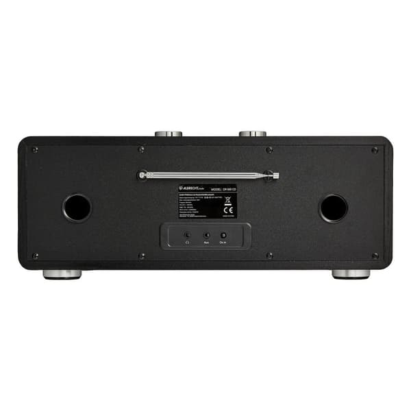Albrecht DR 690 CD, DAB+/FM/Internet/CD, musta