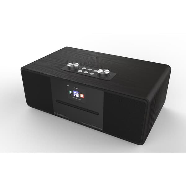 Albrecht DR 690 CD, DAB+/FM/Internet/CD, musta