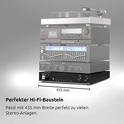 Technisat DigitRadio 143 CD (V3) svart (0000/3989)