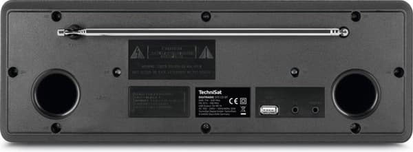 TechniSat cifferradio 370 CD BT - sort