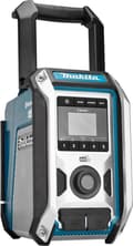 Miniatyrbillede 1 af 10: Makita DMR115 batteri konstruktion radio - FM DAB/DAB+ Bluetooth - Bas subwoofer - til 10,8/12V CXT & 14,4/18V LXT batterier og 230V netstrøm