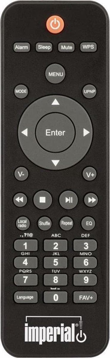 Imperial DABMAN i200 Internet Digital Musta, Puinen radio