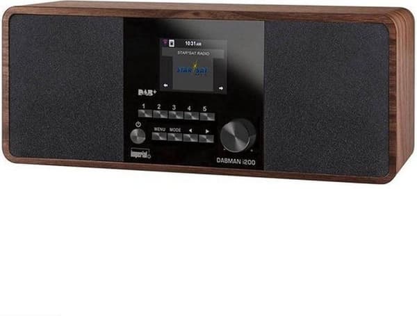 Imperial DABMAN i200 Internet Digital Musta, Puinen radio