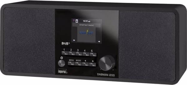 Imperial DABMAN i200 - DAB+ FM + internetradio - Sort