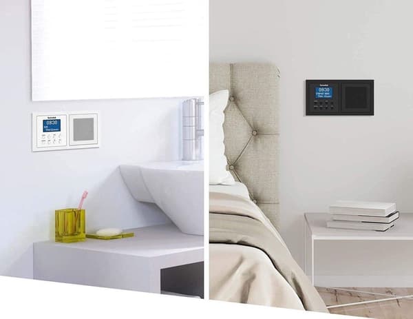 Technisat Digitradio UP1 sisäänrakennettu DAB+ FM-radio bluetoothilla - musta